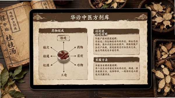 ������ҽ��������棬��Ļ��ʾ��֦��������ҳ������ҩ�����ͼ������Ч˵���ͼ������������Ϊ�žɵ���ҽҩ�伮�Ͳ�ҩ�걾����������ӵ��ţ�ͻ����ҽ�Ļ�����