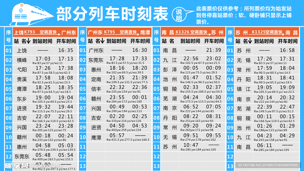 中铁时刻表 查询方法 列车运行时间