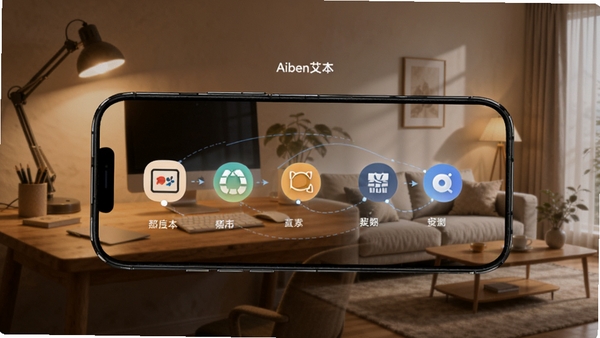 Aiben�������ܳ����л�����ͼ���ֻ���Ļ����ʾ��ͬʱ��ε�ͼ���л�����������Ϊ�칫��������ںϵĹ��ɳ�����ůɫ���ƹ⣬������пƼ�����������Ϣ��ͻ��Aiben��������