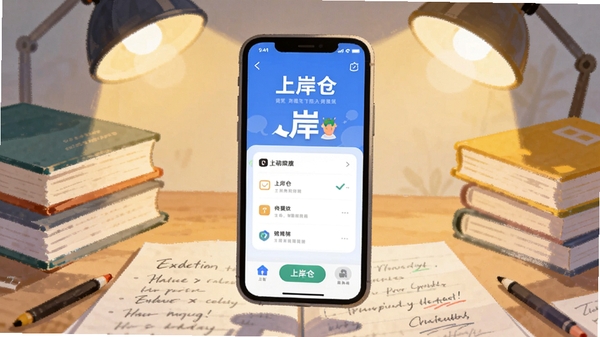 ����һ��չʾ���������Ĳ廭������������һ����Ϊ�ϰ��ֵ��ֻ�Ӧ�ý��������ڶ����鼮�������Ϸ�����������͵�ѧϰ�ƹ��д���ʼǵ�ֽ�ţ�����ɫ����ů�ƺ�ǳ��Ϊ����ͻ����Ч��רע��ѧϰ��Χ��