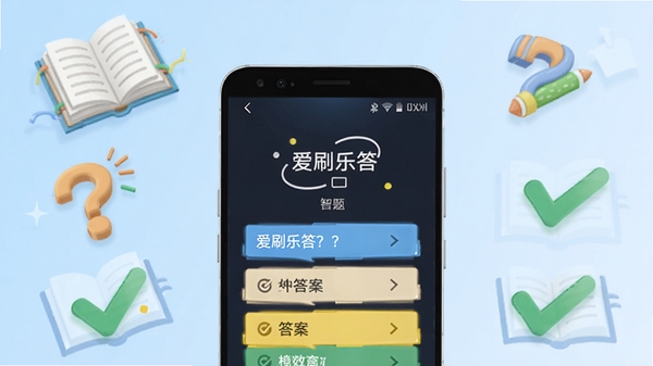 ��������棬ǰ����һ�������İ�׿�ֻ����ֻ���Ļ��ʾ��ˢ�ִ�Ĵ�����棬����Ŀ�ʹ�ѡ�������������ǳ��ɫ���䣬�����鱾���ʺš��Թ���ѧϰԪ�أ�����ɫ�����죬ͻ���������ܴ��⡢��ݸ�Ч���ص㣬����ɾ��������ڵ����ʺ�����������ͼ