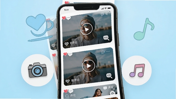 HI��APP��̬���������Ӿ�ͼ����������Ϊ�ֻ�����չʾһ���ٲ�����ʽ��ͼƬ�����Ƶ�����Ϣ����ÿ�ſ�Ƭ�϶������Ű��ĺ�����ͼ�꣬ǰ�������ż���������ͬ���ʽ��ͼ������������ȱ��������������Ǹɾ�������ǳ��ɫ�������崫�����ʵ���ḻ�һ�Ծ��������Χ��