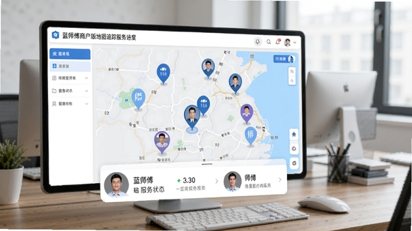 ��ʦ���̻����ͼ׷�ٷ�����Ƚ��棬��ͼ���ж����ǵ����ʦ��λ�ã��·�������ʾʦ�������ͷ���״̬�������ִ���࣬����Ϊ�칫������