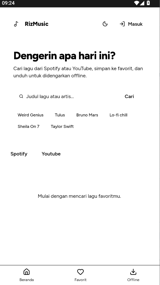 rizmusic官方app运行截图