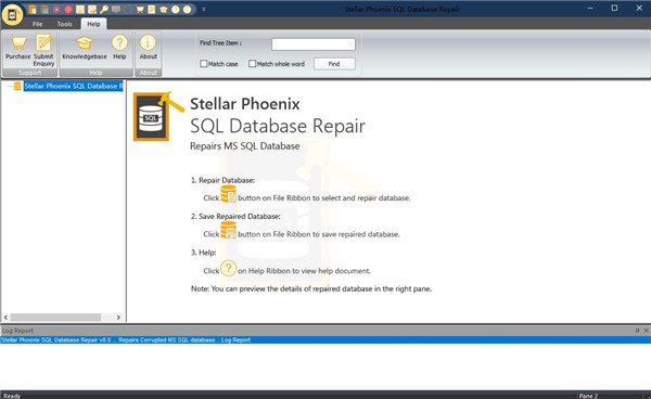 SQL Database Repair 8.0.0.0中文免费版运行截图