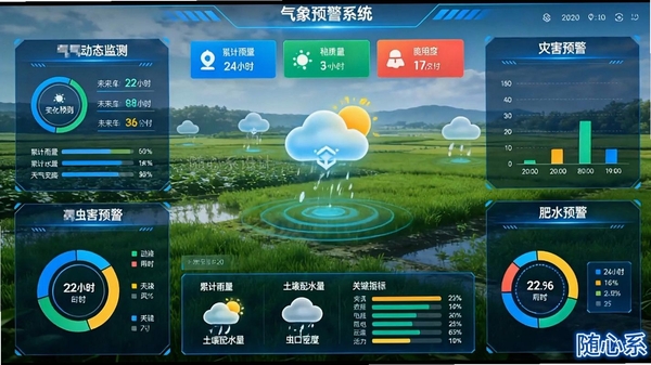 天气准点预警运行截图