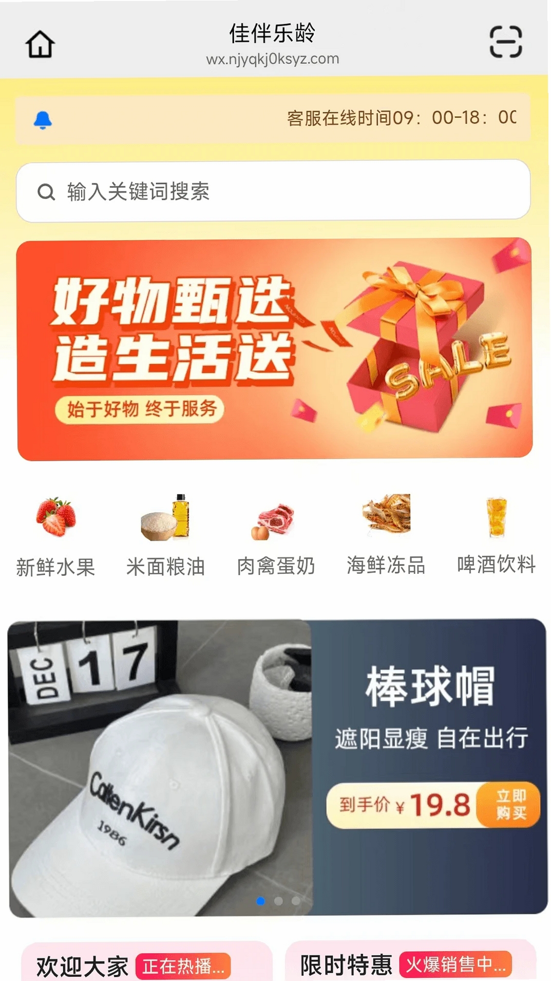 佳伴乐龄运行截图