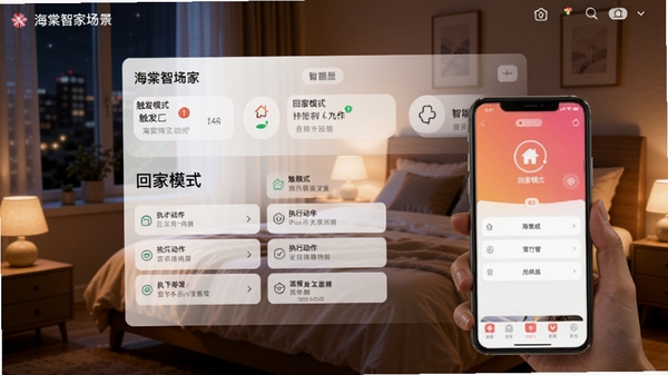 �����Ǽҳ����༭���棬��ʾ���ؼ�ģʽ���������̣���������������ִ�ж����б�������Ϊ��ܰ������ҹ�����ֻ���Ļ������ʾ�����Ǽ�APP�������Χ��������
