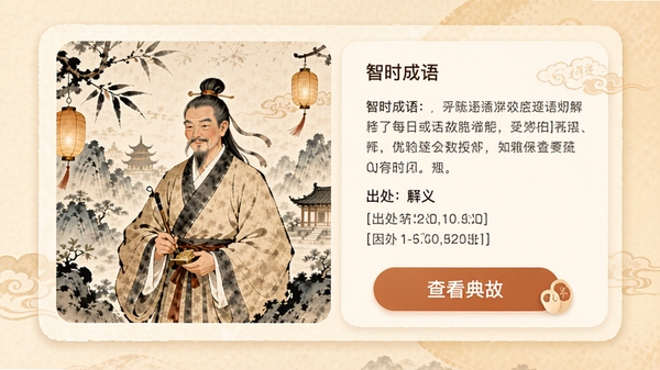 չʾ��ʱ����APP��ÿ�ճ����Ƽ����棬����ǹŷ�廭��ͼ���Ҳ���������������֣��ײ��С��鿴��ʡ���ť��������ÿ�Ƭʽ��ƣ���ɫ��ů���ƶ���UI�����������ʺ���Ϊ����Ԥ��ͼ��