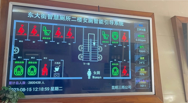 厕所实验室运行截图