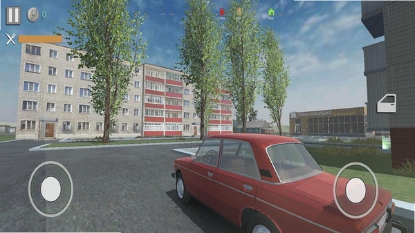 驾驶NIVA越野冬天3D运行截图