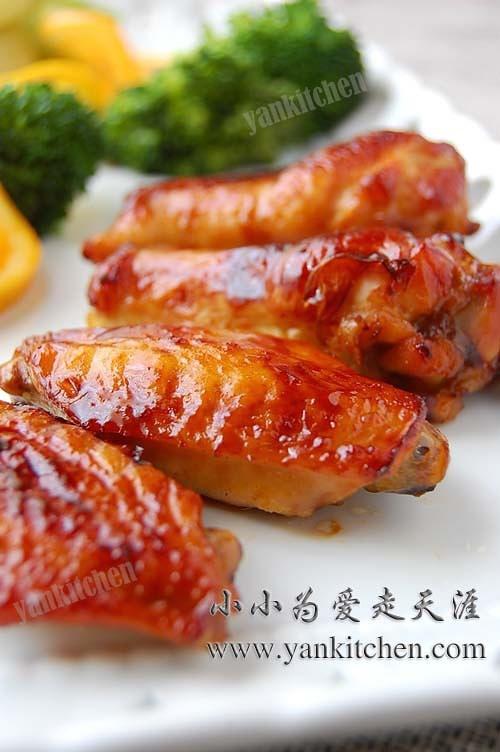 Grill Cooking 户外烧烤食谱大全 蜜汁鸡翅 配图