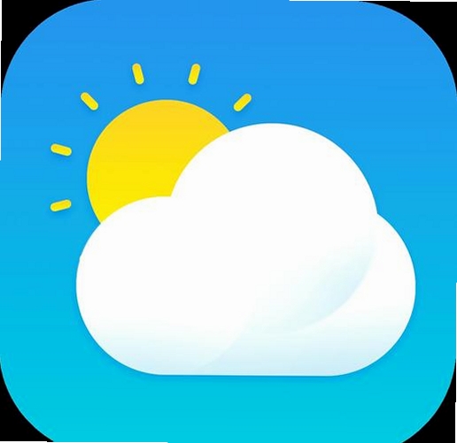天气准时本地预报运行截图