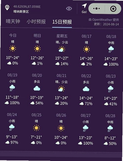 天气预报气象网 1.0.0 更新日志