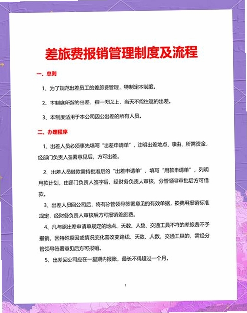 商旅一网通 差旅报销 操作流程