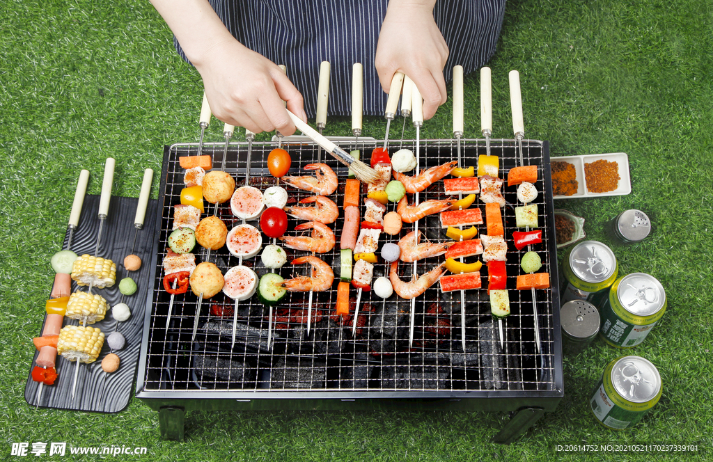 户外炭火烧烤 Grill Cooking 美食教程