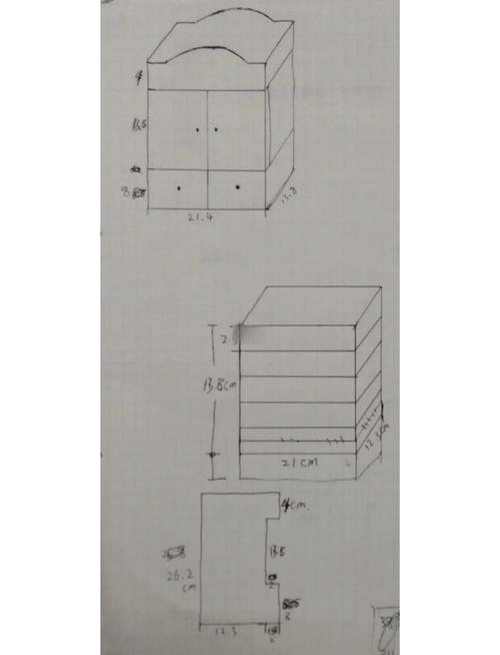 纸箱尺寸测量方法示意图