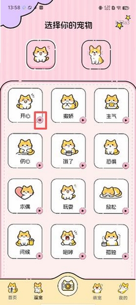 猫狗声音翻译器运行截图