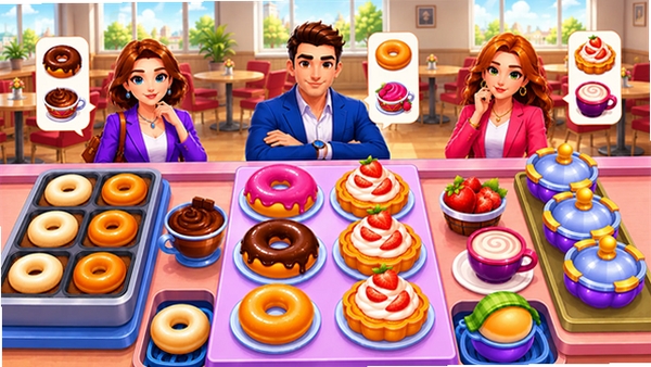 My Cafe Shop Cooking Game��װ�����н�ͼ