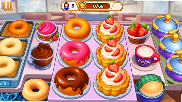 My Cafe Shop Cooking Game��װ�����н�ͼ