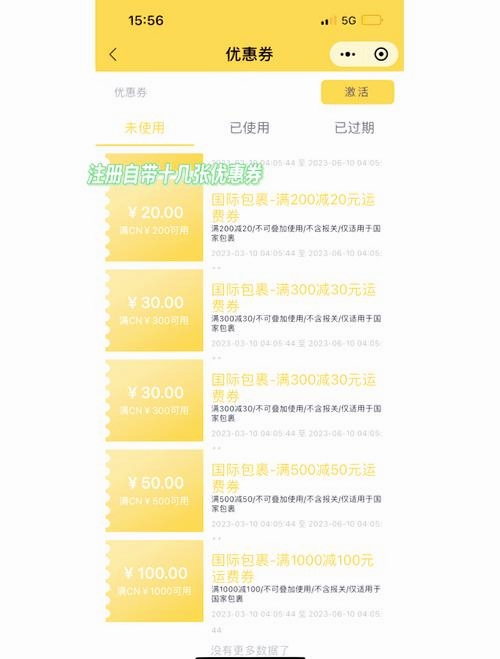 雁巢集运运行截图