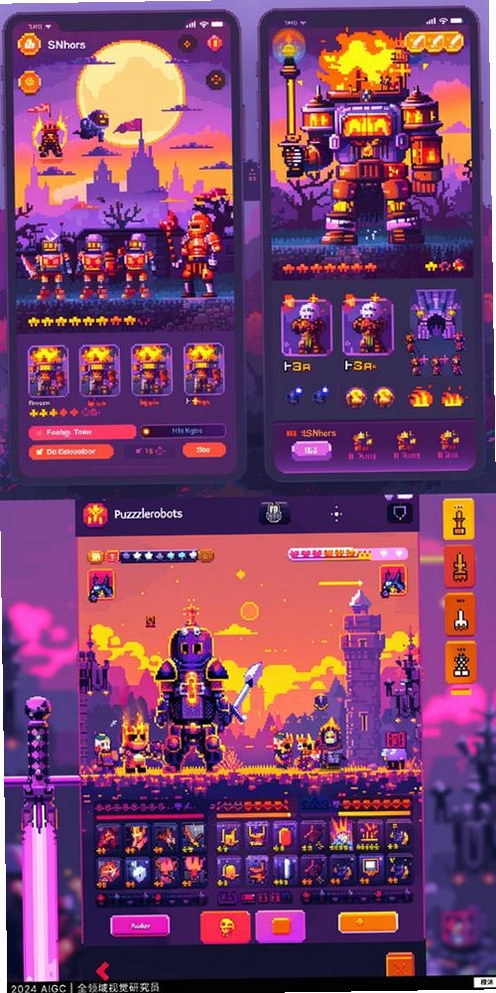 Driftfall像素动作角色扮演运行截图