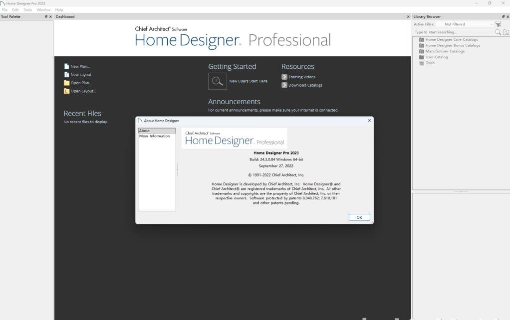 Home Designer Professional 2023中文激活版运行截图