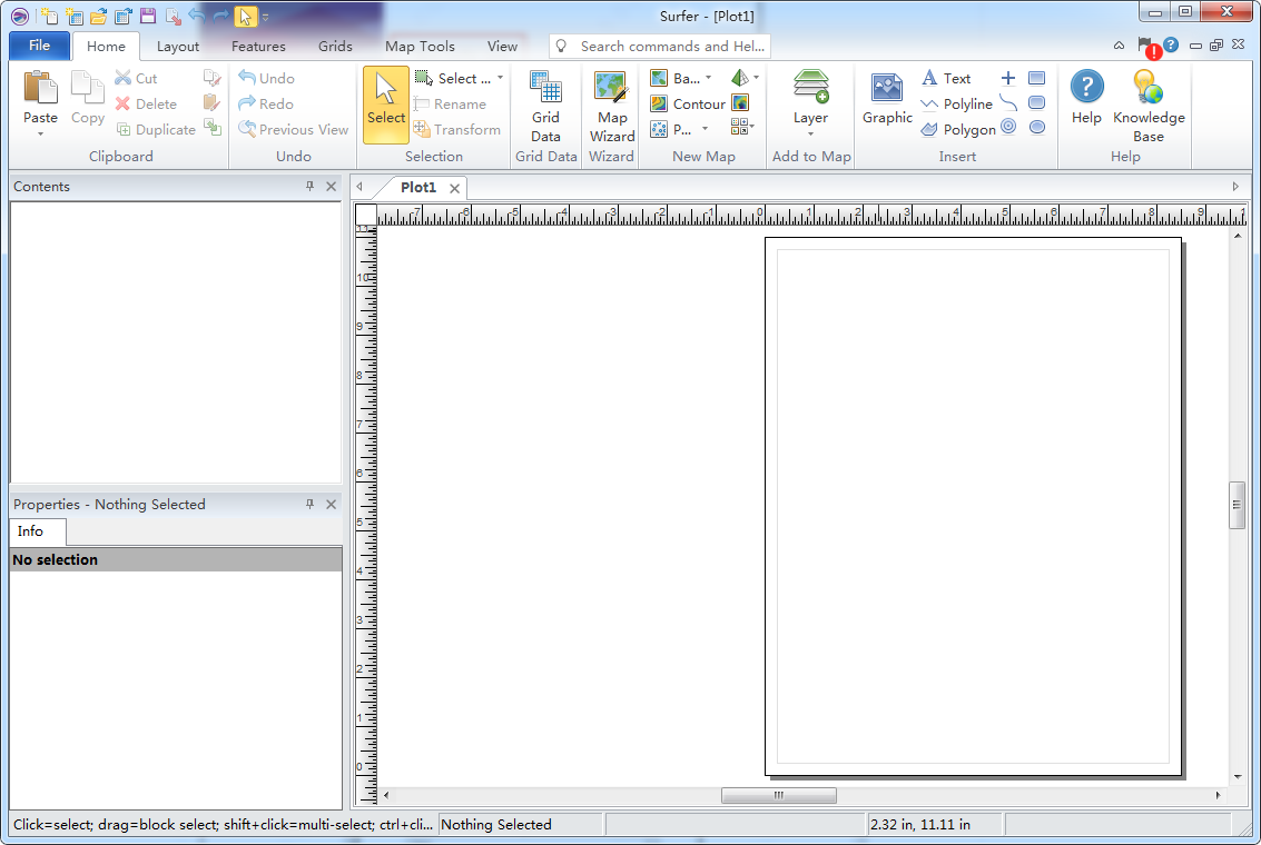 Golden Software Surfer 19汉化完整版运行截图