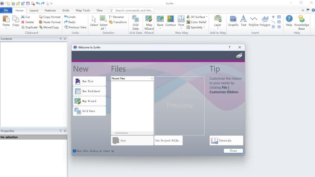 Golden Software Surfer 19汉化完整版运行截图