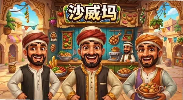 ɳ���괫����Ϸ��ɫ�볡���ں�ͼ��չʾ��Ϸ�е���Ҫ�˿ͽ�ɫ�͵��̱�������ɫ�������������̳����ж�װ�η��ɫ��Ũ�ң����ֻ��ֵ���Ϸ��Χ
