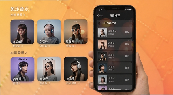 �����ȫ�����������Ƽ��赥���棬չʾ�����������赥��Ƭ������Ϊůɫϵ���ֻ���Ļչʾÿ���Ƽ��б�
