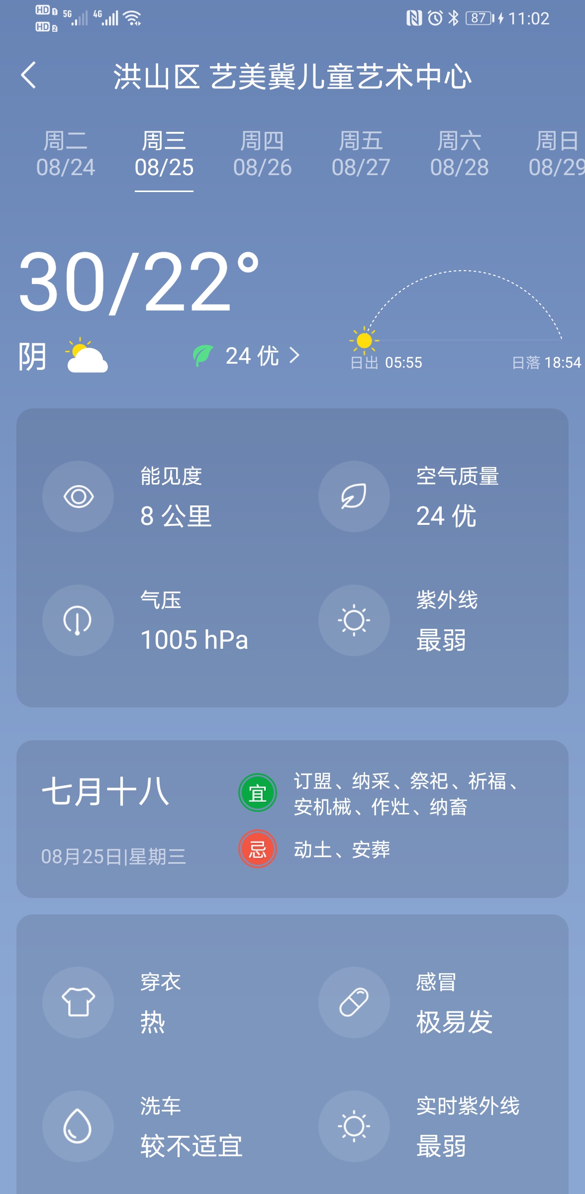 一眼知天气 精准预报 出行参考 手机天气App使用