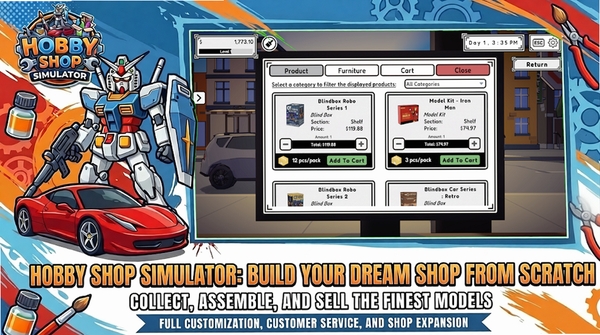 Hobby Shop Simulator���н�ͼ