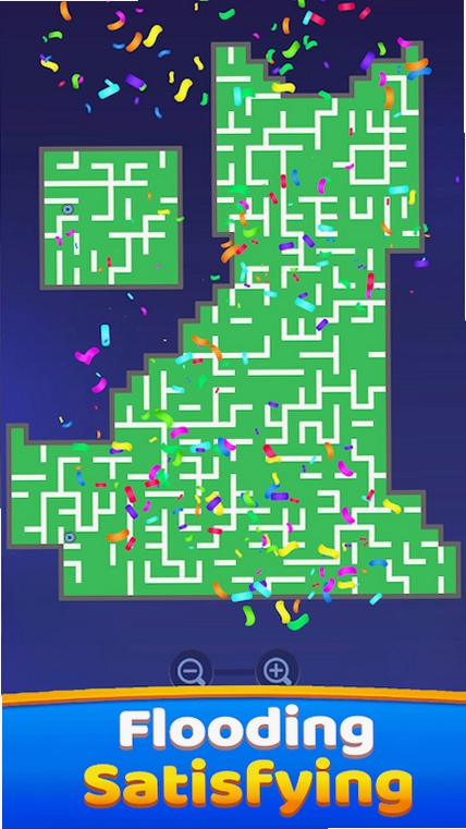 Maze Flood���н�ͼ