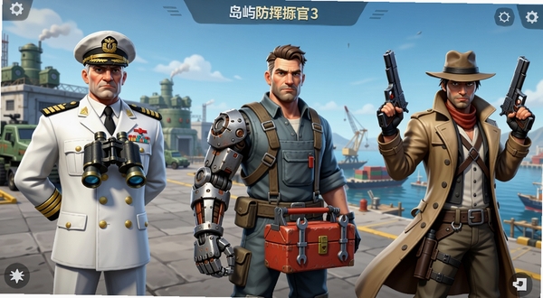 �������3DӢ��ָ�ӹ�ѡ����棬չʾ��λ��ͬ����ָ�ӹ����棬����Ǵ��Ű�ɫ�������������Զ�����ٽ����м��Ǵ��Ż�е�ֱۡ����Ź�����Ļ�еʦ���Ҳ������ŷ��¡��ֳ�˫ǹ���ͽ����ˣ�����Ϊ���»�����ۿڣ�UI�����������ɫϸ�ھ��¡�