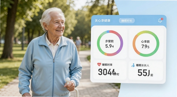 ����һ��APP�Ľ�������չʾ���棬�������Ϊһλ�����ڹ�԰ɢ����ʵ�ı������Ҳ�������APP���洰�ڣ���������ʾ���������ʡ�˯��ʱ���Ĳ�ɫ���ν���ͼ�����������������ɼ�������ɫ����ǳ��ɫ�Ͱ�ɫΪ���������ܰ���Ƽ�����������