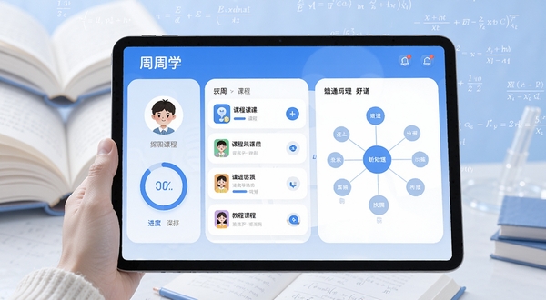 �ִ����������棬չʾ����ѧAPP��ƽ������ϵ������棬���������ǿγ��б���֪ʶͼ�ף������ѧ��ͷ��ͽ��Ȼ�����������͵��鱾�빫ʽԪ�أ�����ͨ͸��ɫ��������Ϊ����������Ⱦ��ͻ��ѧϰ��Χ���������ڵ������岼���������ʺ���ΪӦ��Ԥ��ͼչʾ��