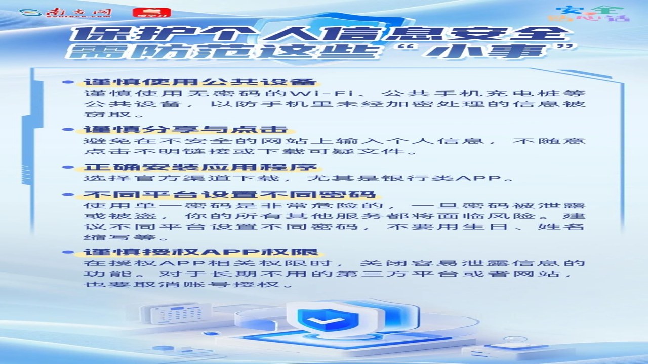数字硫酸 避坑指南 防范 辟谣 个人信息保护 配图