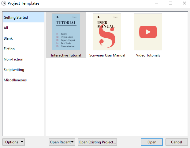 Scrivener3.1.6.0电脑版运行截图