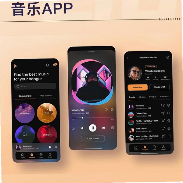 汽笛音乐免费player运行截图