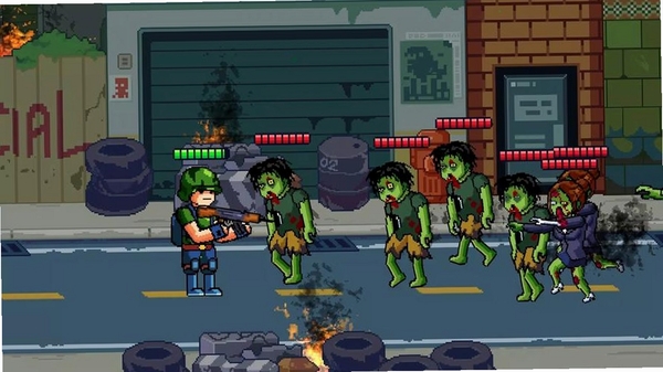 Suck it, Zombies! 游戏画面 僵尸射击