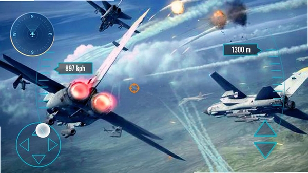 战机打击:空战Aircraft 运行截图