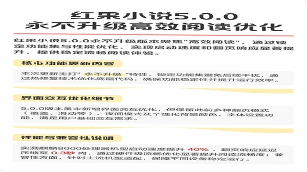 红果小说大全 阅读界面设置