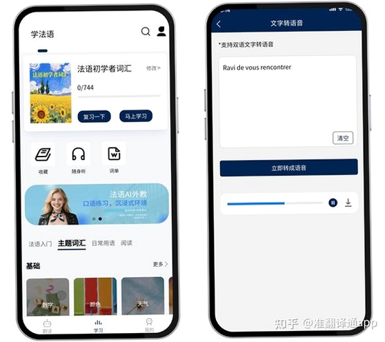 法语翻译通运行截图