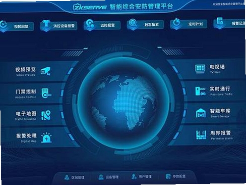 天地安防运行截图