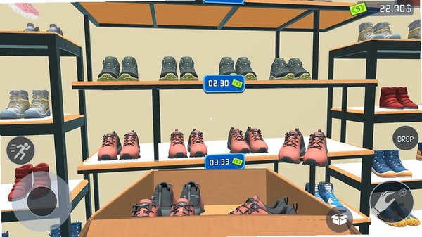 鞋店模拟器3D安装器运行截图