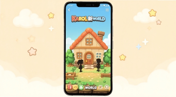 ����������һ��������׿�ֻ����ֻ���Ļ����ʾ����������磨Karol world���Ŀ�ͨ��������棬����͵�С�ݡ���ֲ�ͽ�ɫ��Ӱ����������Ϊǳ��ɫ���䣬��׺�ƶ�����ǣ�����ɫ����ů����������Booguģ������