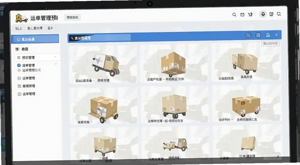 禽运通货主 运单管理界面预览图