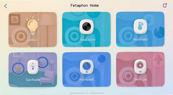 Fetaphon HomeӦ�ý�����չʾ��������豸��Ƭ���������ݡ�����ͷ����ʪ�ȴ������������࣬ͼ������������Ϊǳɫ���䣬ͻ���豸ͳһ�����ı���ԣ����ֲ�Ʒչʾ���