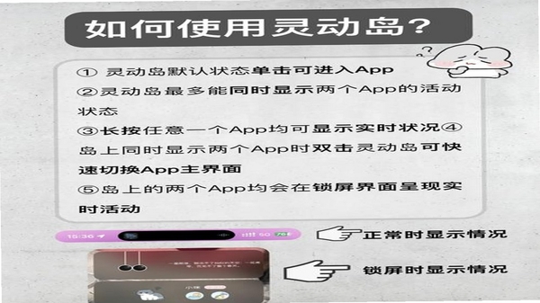灵动岛使用教程图解